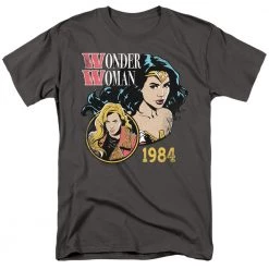 Trevco Men's Wonder Woman 84 84 Retro Tee New