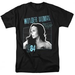Trevco Men's Wonder Woman 84 Space Poster Tee