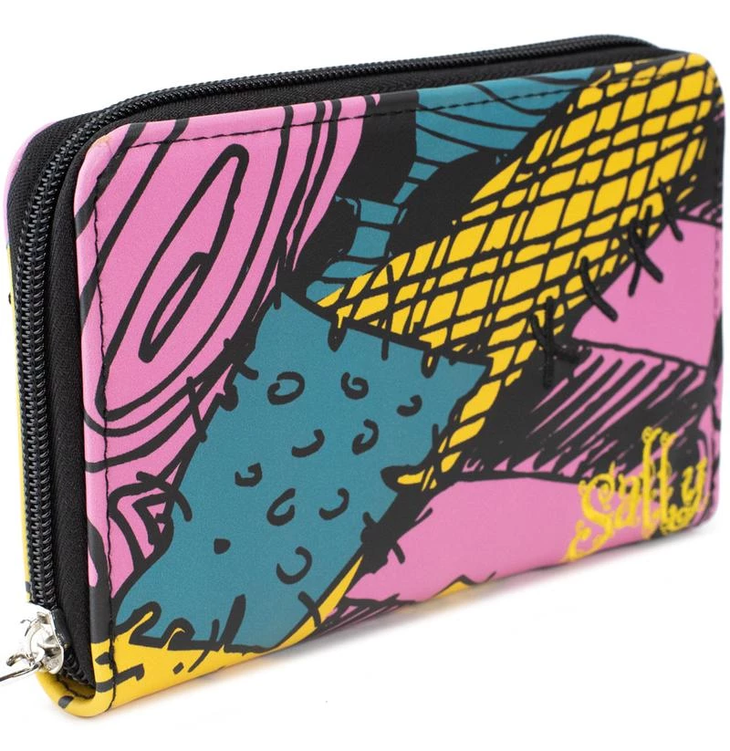 Buckle-Down New Disney The Nightmare Before Christmas Sally Dress Patchwork Wallet 1 Buckle-Down New Disney The Nightmare Before Christmas Sally Dress Patchwork Wallet