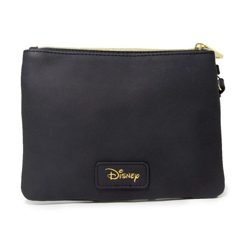 Buckle-Down Disney Tiana Script Debossed Black Wristlet With Rose Gold Castle Emblem New 3 Buckle-Down Disney Tiana Script Debossed Black Wristlet With Rose Gold Castle Emblem New