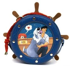 Danielle Nicole Disney The Little Mermaid Prince Eric Nautical Wheel Crossbody New