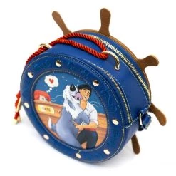Danielle Nicole Disney The Little Mermaid Prince Eric Nautical Wheel Crossbody New