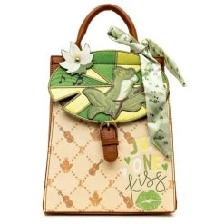 Danielle Nicole The Princess And The Frog Prince Naveen Monogram Mini Backpack New