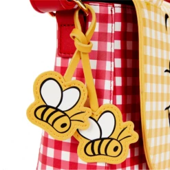 New Loungefly Disney Winnie The Pooh Gingham Crossbody