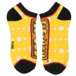 Bioworld New Pac-Man 5 Pair Ankle Socks