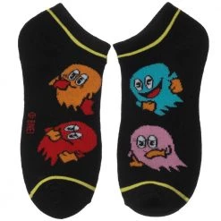 Bioworld New Pac-Man 5 Pair Ankle Socks