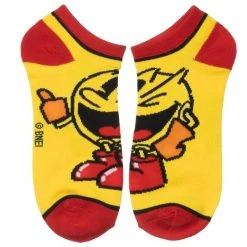 Bioworld New Pac-Man 5 Pair Ankle Socks