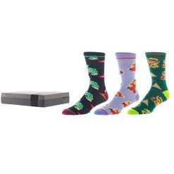 Bioworld Super Mario & Zelda 3 Pack Of Crew Socks New