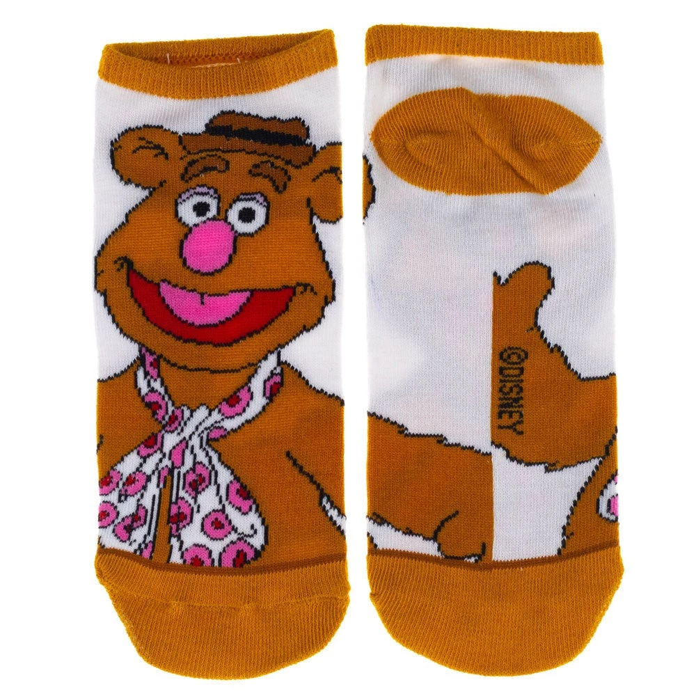 Bioworld The Muppets 5 Pair Ankle Socks New 9 Bioworld The Muppets 5 Pair Ankle Socks New