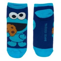 Bioworld Sesame Street Chibi Character 5 Pair Pack Ankle Socks New 27 Bioworld Sesame Street Chibi Character 5 Pair Pack Ankle Socks New