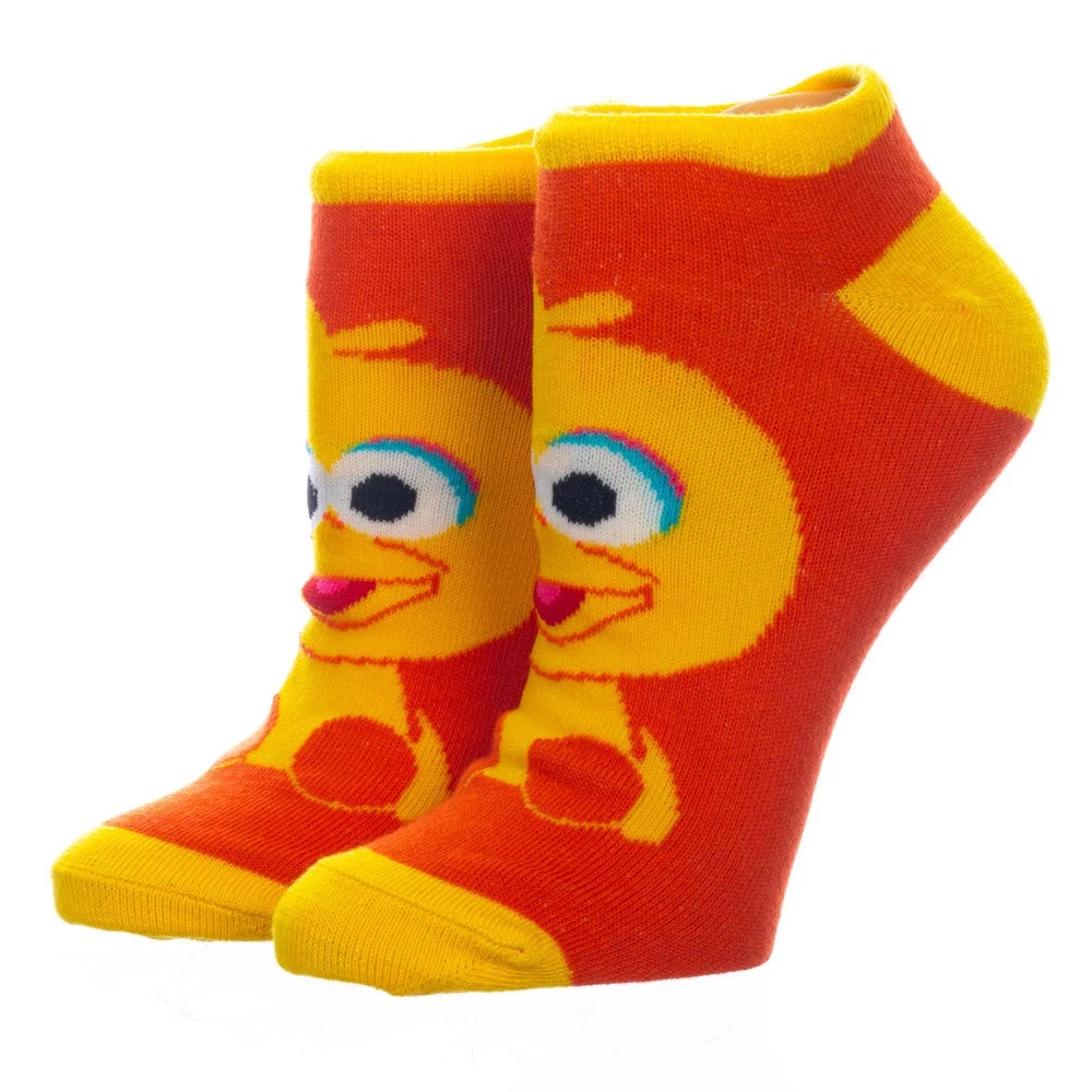 Bioworld Sesame Street Chibi Character 5 Pair Pack Ankle Socks New 5 Bioworld Sesame Street Chibi Character 5 Pair Pack Ankle Socks New