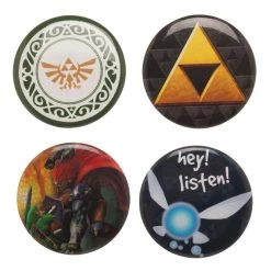 Bioworld Zelda Button Set New