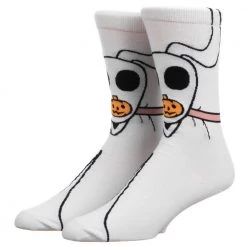 Bioworld Disney The Nightmare Before Christmas Zero 360 Character Crew Socks