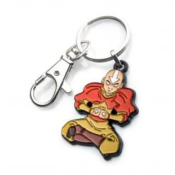 Sales One Avatar The Last Airbender Aang Enamel Pendant Keychain New