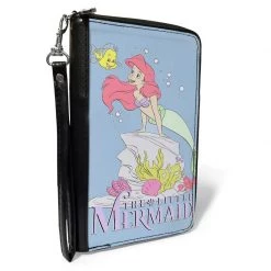 Buckle-Down Disney The Little Mermaid Flounder And Ariel Pose Wallet New