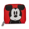 Buckle-Down Disney Mickey Mouse Expression Zip Around Wallet