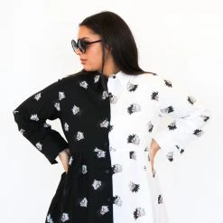 Cakeworthy Disney Cruella Button Down Dress 13 Cakeworthy Disney Cruella Button Down Dress