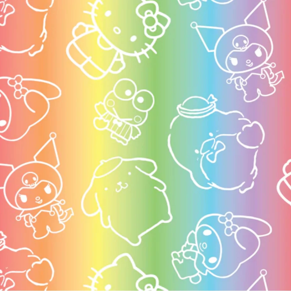 Loungefly Sanrio Hello Kitty And Friends Color Block Crossbody New 3 Loungefly Sanrio Hello Kitty And Friends Color Block Crossbody New