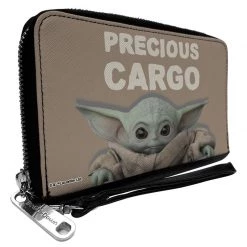 Buckle-Down Star Wars Grogu Precious Cargo Ziparound Wallet