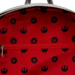 Loungefly Star Wars Trilogy 2 Triple Pocket Mini Backpack New