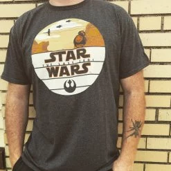 Fifth Sun Men's Star Wars The Last Jedi Bb-8 Tee New