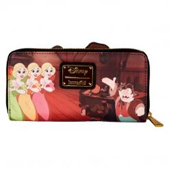 Loungefly Disney Villains Scenes Series Gaston Ziparound Wallet New