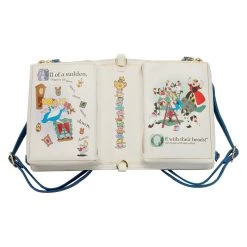 New Loungefly Disney Alice In Wonderland Convertible Backpack