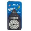 Loungefly Disney Peter Pan Glow Clock Ziparound Wallet New
