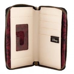 Funko Pop! By Loungefly Disney Villains Tattoo Aop Ziparound Wallet New