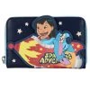 New Loungefly Disney Lilo And Stitch Space Adventure Ziparound Wallet