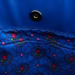 New Loungefly Disney Princess Castle Series Belle Crossbody 7 New Loungefly Disney Princess Castle Series Belle Crossbody