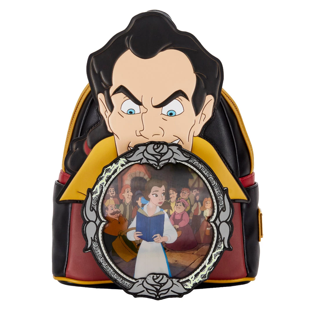 Loungefly Disney Villains Scenes Series Gaston Mini Backpack 1 Loungefly Disney Villains Scenes Series Gaston Mini Backpack