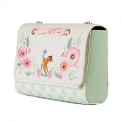 Loungefly Disney Bambi Springtime Gingham Crossbody 9 Loungefly Disney Bambi Springtime Gingham Crossbody