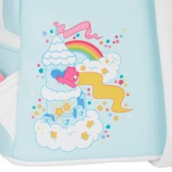 Loungefly Care Bears Care-A-Lot Castle Mini Backpack New