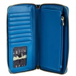 Loungefly Disney Peter Pan Glow Clock Ziparound Wallet New 8 Loungefly Disney Peter Pan Glow Clock Ziparound Wallet New