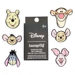 Loungefly Disney Winnie The Pooh Gingham Blind Box Enamel Pin New