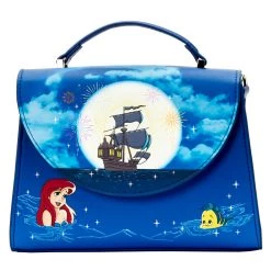 Loungefly Disney The Little Mermaid Ariel Fireworks Crossbody New