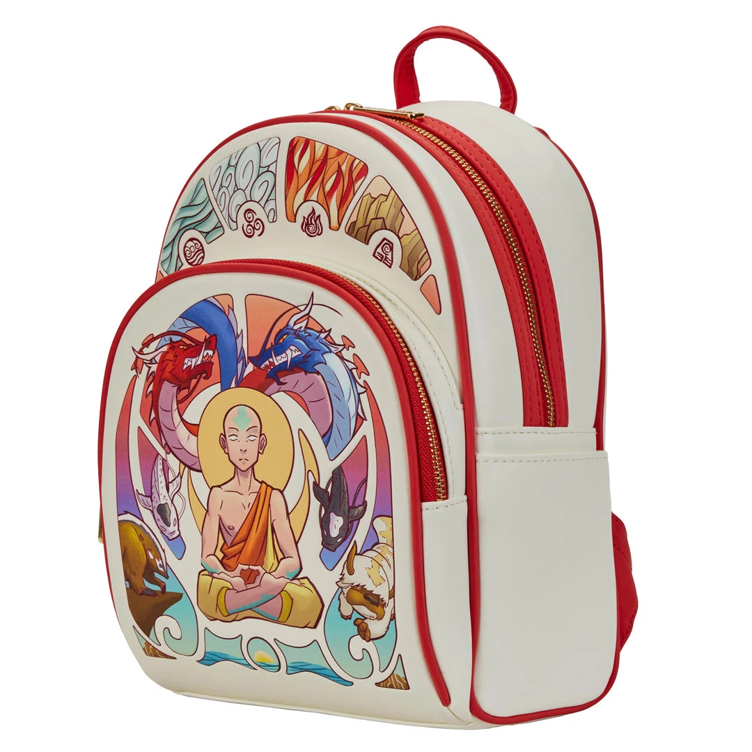 Loungefly Avatar Aang Meditation Mini Backpack 2 Loungefly Avatar Aang Meditation Mini Backpack