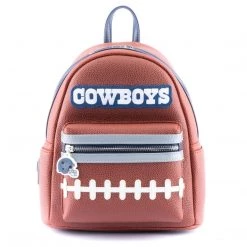 Loungefly NFL Dallas Cowboys Pigskin Logo Mini Backpack