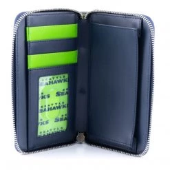 Loungefly NFL Seattle Seahawks AOP Bifold Wallet New