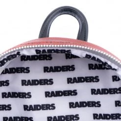 New Loungefly NFL Las Vegas Raiders Pigskin Logo Mini Backpack