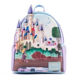 New Loungefly Disney Princess Castle Series Sleeping Beauty Mini Backpack