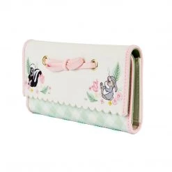 Loungefly Disney Bambi Springtime Gingham Trifold Wallet New