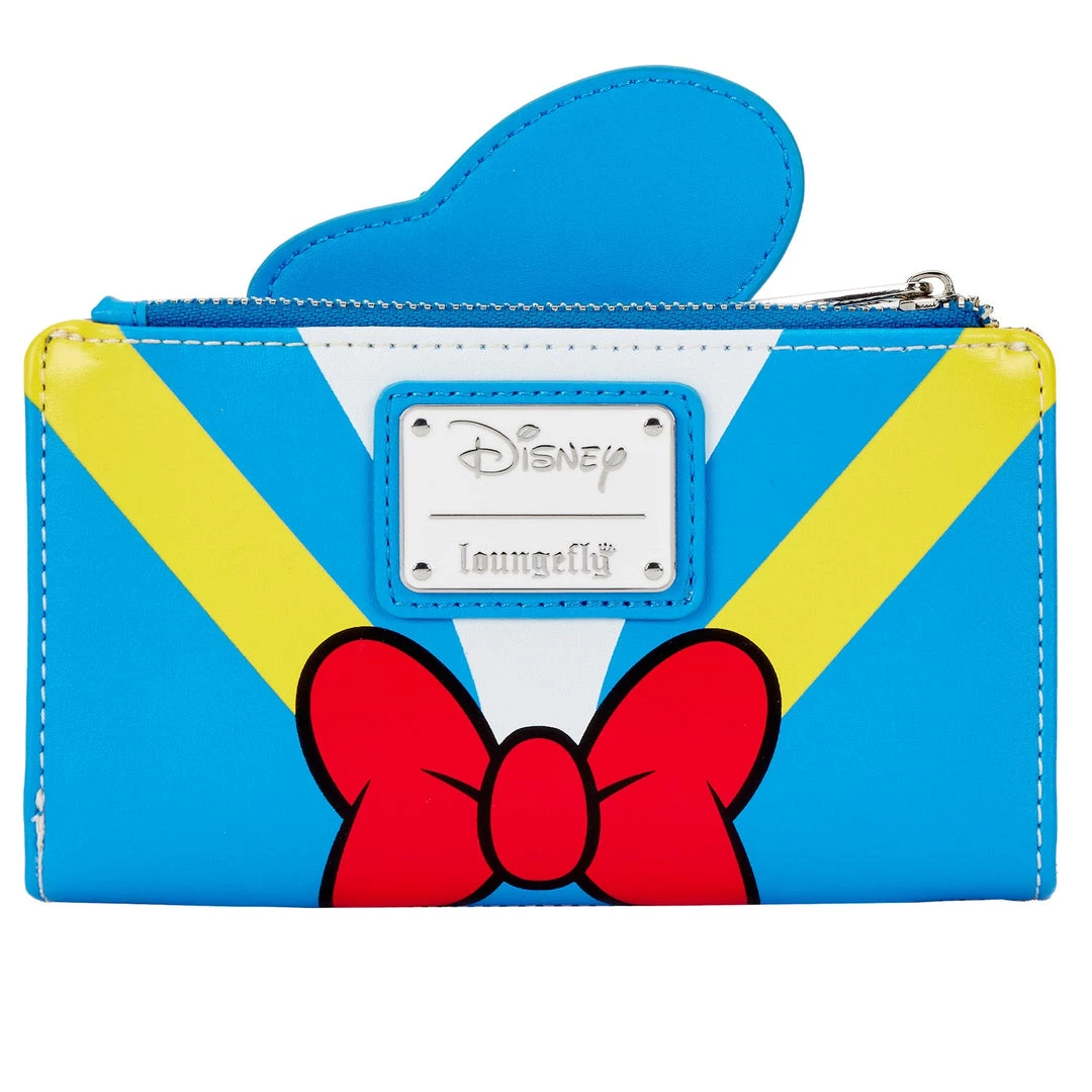 New Loungefly Disney Donald Duck Cosplay Flap Wallet 4 New Loungefly Disney Donald Duck Cosplay Flap Wallet
