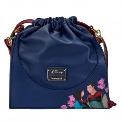 New Loungefly Disney Mulan Castle Cinch Sack Crossbody 9 New Loungefly Disney Mulan Castle Cinch Sack Crossbody