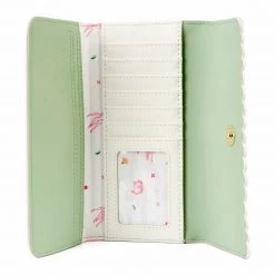 Loungefly Disney Bambi Springtime Gingham Trifold Wallet New
