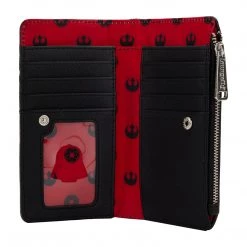 New Loungefly Star Wars Trilogy 2 Flap Wallet