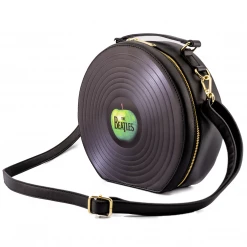 Loungefly The Beatles Let It Be Vinyl Record Crossbody New