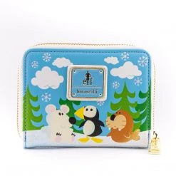 New Loungefly Elf Buddy And Friends Ziparound Wallet