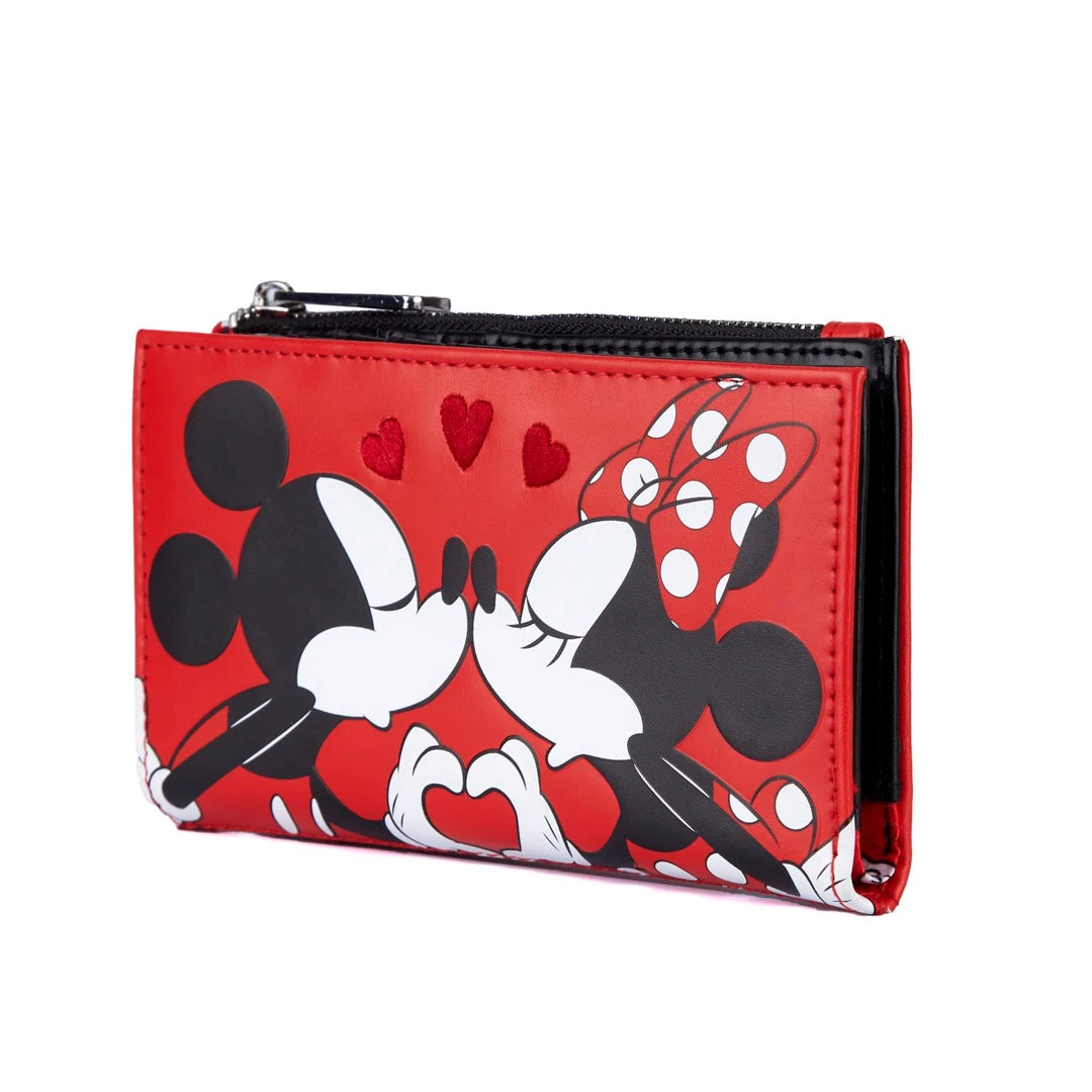 Loungefly Disney Mickey And Minnie Valentines Flap Wallet 3 Loungefly Disney Mickey And Minnie Valentines Flap Wallet
